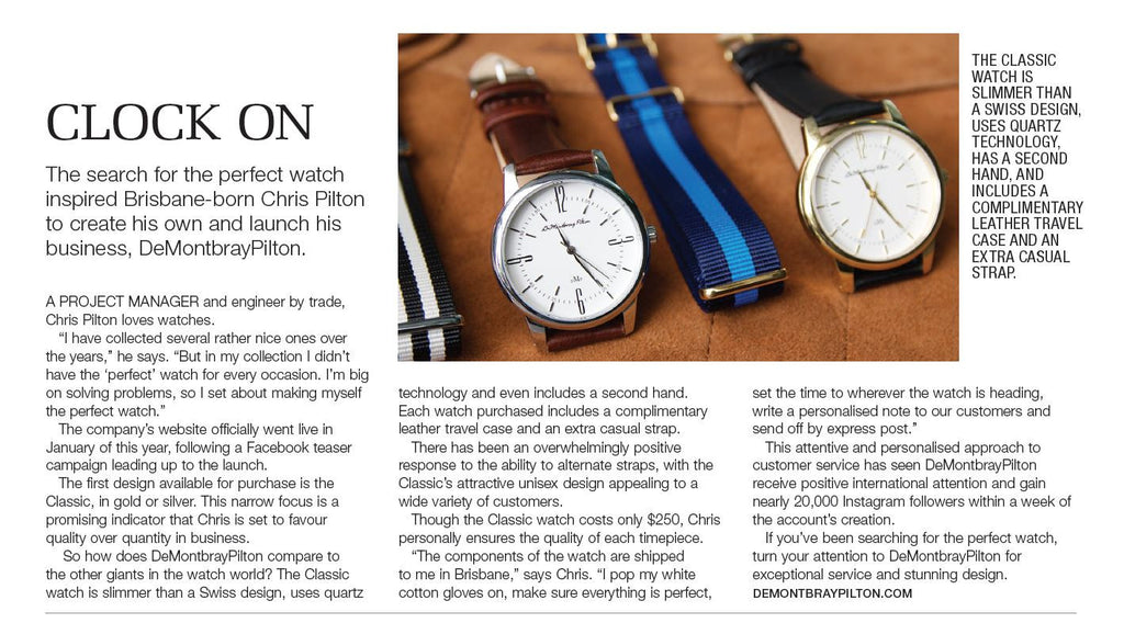 Style Magazines, Clock On
